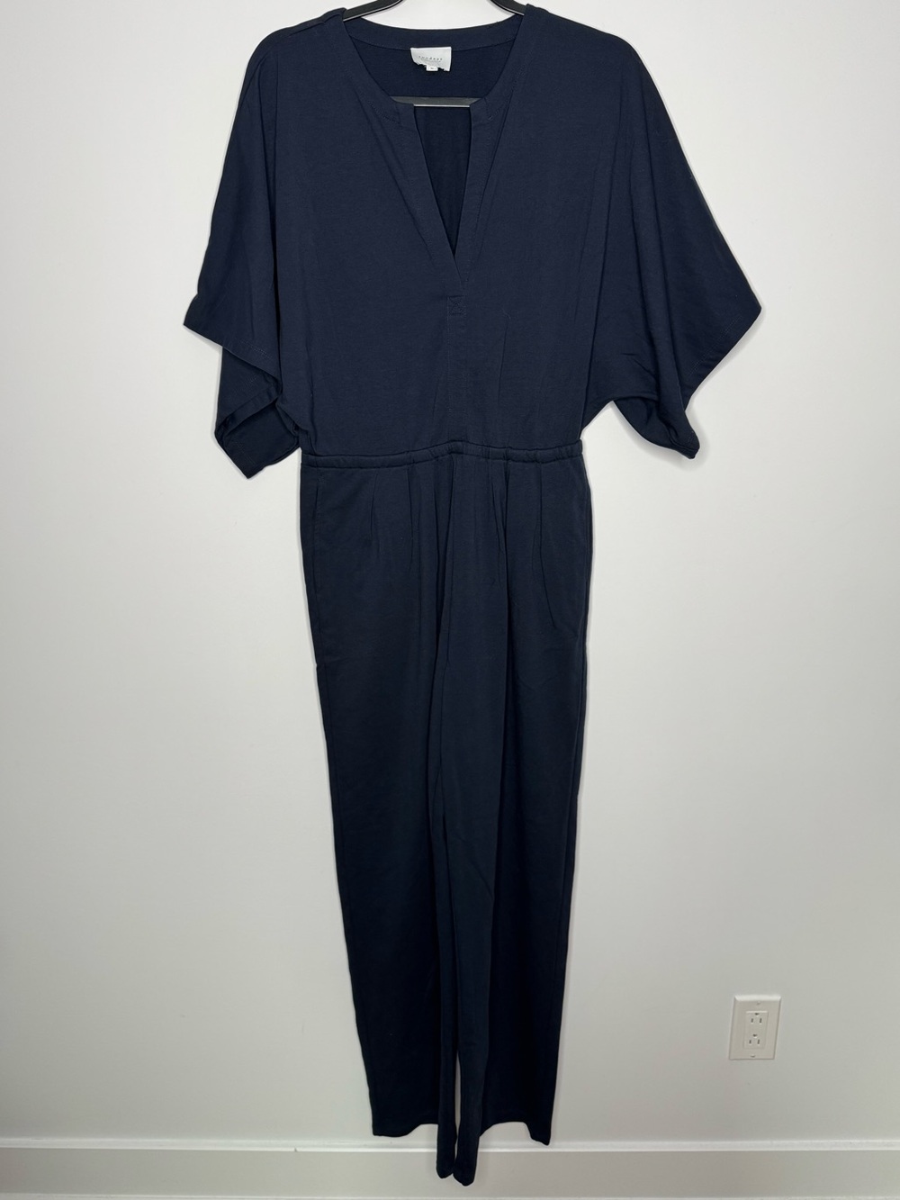 Wearesundays Sundays Anthropologie Jumpsuit Navy Size Medium
